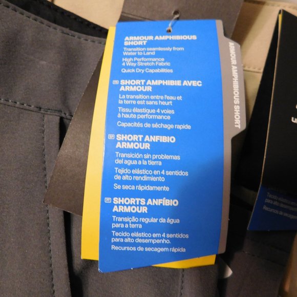 Under Armour Amphibious Shorts Boys Two Pairs Size 18 BRAND NEW - Picture 3 of 11